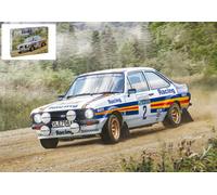 ITALERI 1/24 KIT FORD ESCORT RS VATANEN LOMBARD RAC 1981 MODELLINO STATICO