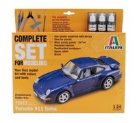 ITALERI 1/24 PORSCHE 911 993 TURBO COUPE 1993 KIT MODELLINO AUTO STATICO DIECAST