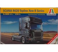 ITALERI 1:24 SCANIA R 620 TOPLINE KIT MODELLINO CAMION MODELLISMO STATICO