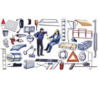 1:24 Italeri Truck Shop Accessories Kit IT0764 Modellino