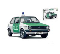 ITALERI 1:24 VW GOLF POLIZEI KIT MODELLINO AUTO MODELLISMO STATICO DIECAST