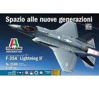 ITALERI 1/32 KIT AEREO F 35A LIGHTING II LOCKHEED 49CM DECALS MODELLINO