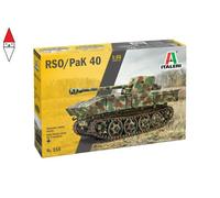 Italeri 0355 - 1:3 5 7.5cm Rso Con PAK40 - Nuovo