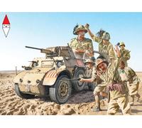 1:35 ITALERI Autoblinda Ab 41 With Bersaglieri El Alamein Kit IT6591
