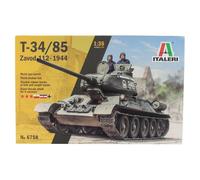 ITALERI 1/35 CARRO ARMATO T34/85 ZAVOD 112 MILITARE 1944 KIT MODELLINO STATICO