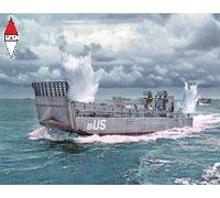 MODELLINO BARCA STATICO ITALERI LCM3 LANDING CRAFT MILITARY D-DAY NORMANDY 1/35