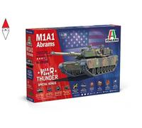 Italeri 35108 M1A1 Abrams War Thunder Edition, scala 1:35, Plastic Model Kit/Modello in plastica da montare