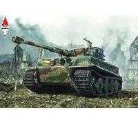 MODELLINO CARRO ARMATO STATICO ITALERI PZ KPFW VI TIGER I AUSF E 1945 1/35