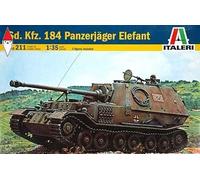 Italeri IT0211 TIGER ELEFANT KIT 1:35 Modellino