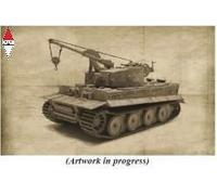 Italeri Kit modello in plastica da montare Tiger Support Vehicle – scala 1:35