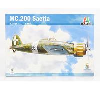 ITALERI 1/48 AERMACCHI MC.200 SAETTA AEREO MILITARE KIT MODELLINO STATICO