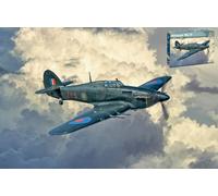 ITALERI 1/48 KIT AEREO HURRICANE MK.II C MODELLISMO MODELLINO STATICO