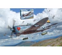 KIT MODELLINO AEREO STATICO ITALERI P-47D THUNDERBOLT E.T.O. SCALA 1:48