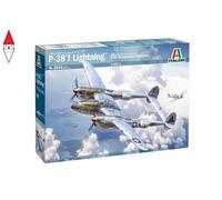 Italeri 2834 1:48 P-38J E.T.O. - Modellismo, kit da costruzione, modello da pavimento, artigianato, hobby, incollaggio, kit in plastica, dettagliato
