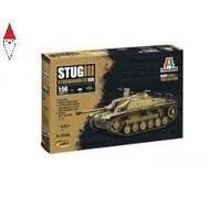 Italeri 25756 1:56 Sd.Kfz. 142/1 StuG III - Modellismo, kit da costruzione, mode