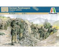 Italeri 1/72 (20mm) WWII German Paratroopers (Tropical)