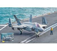 ITALERI 1/72 AEREO F 35C LIGHTNING II KIT MODELLISMO MODELLINO STATICO