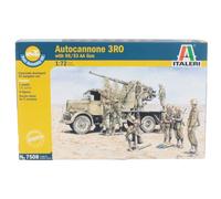 ITALERI 1/72 CAMION AUTOCANNONE 2 ASSI 3RO WITH 90/53 AA KIT MODELLINO MILITARE