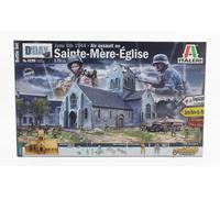 Italeri 6199 1:72 Battle of Normandy St.-Mère-Église - Modellismo, kit da costruzione, modellismo da pavimento, artigianato, hobby, incollaggio, kit in plastica, dettagliato