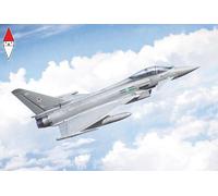 1:72 Italeri Eurofighter Typhoon Ef-2000 In R.A.F. Service Kit IT1457 Modellino