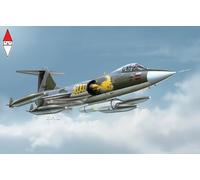 F-104G 'Recce' Starfighter Fighter Plastic Kit 1:72 Model 1296 ITALERI