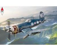 Italeri Kit di montaggio in plastica F4U-4 Corsair Korean War Scala 1:72 Blu