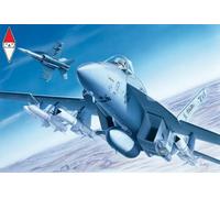 F/A-18E Super Hornet Fighter 1:72 Plastic Model Kit ITALERI