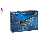 1:72 ITALERI Fiat Cr.42 Cn “Falco” Night Fighter Kit IT1485