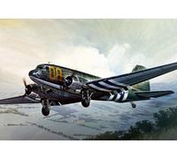 ITALERI 1/72 KIT AEREO C 47 SKYTRAIN DAKOTA MODELLISMO MODELLINO STATICO