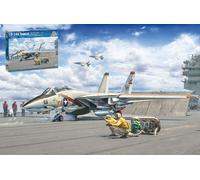 ITALERI 1/72 KIT AEREO MILITARE F 14A TOMCAT MODELLISMO MODELLINO STATICO