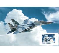 ITALERI 1/72 KIT AEREO MILITARE F 15C EAGLE MODELLISMO MODELLINO STATICO