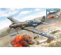 ITALERI 1/72 KIT AEREO P 51A MUSTANG MODELLISMO MODELLINO STATICO