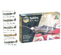 ITALERI 1/72 KIT AEREO SPITFIRE MK.V / MK.IX ACES MODELLINO STATICO