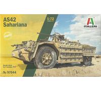 Italeri 1/72 Kit Camionetta AS42 Sahariana 20mm Unassembled IT97044