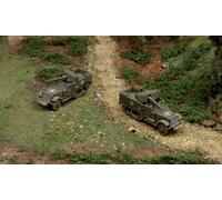 ITALERI 1/72 KIT MILITARE M3 75 MM HALF TRACK MODELLISMO MODELLINO STATICO