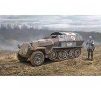 Italeri 7077 SD Kfz 251/8 Ambulanza 1:72 Scala Modello Plastica Kit - T48 Post