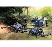 ITALERI 1:72 Set Di Cannoni Tedeschi: PAK35-PAK40-FLAK38 / 510007026
