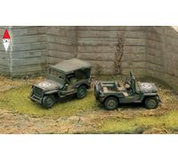 Italeri 7506 Willys Jeep 1/4 Tonnellate 4X4 1/72 Scala Plastic Kit T48 LB Post