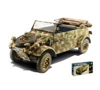 ITALERI 1/9 KDF.1 TYP 82 KUBELWAGEN KIT MODELLINO VEICOLO MILITARE AUTO STATICO