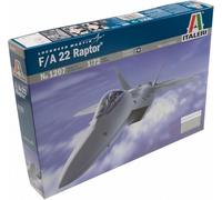 F-22 Raptor Fighter 1:72 Plastic Model Kit ITALERI