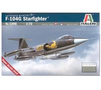 F-104G 'Recce' Starfighter Fighter Plastic Kit 1:72 Model 1296 ITALERI