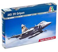 Italeri Kit di modellismo JAS 39 Gripen (1306) Scala 1:72