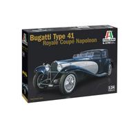 Italeri 13705 Bugatti Coupè Napoleon, scala 1:24, Plastic Model Kit/Modello in plastica da montare