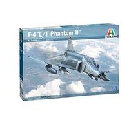 Italeri 1448 F-4E/F Phantom II, Scala 1:72, Plastic Model Kit, Modello in plastica da Montare, modellismo, Aereo