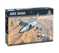 1:72 ITALERI Embraer Amx Ghibli Military Airplane 1985 Kit IT1460