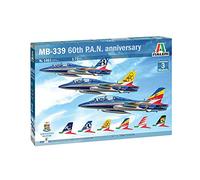 Aermacchi Mb-339 60th P.a.n. Anniversary 1:72 Plastic Model Kit 1461 ITALERI