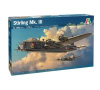 Italeri-1462 Stirling MK. III, Scala 1:72, Model Kit, Modello in Plastica da Mon