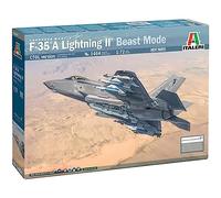 MODELLINO AEREO STATICO ITALERI LOCKHEED MARTIN F-35A LIGHTING II MILITARE 1/72