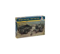 ITALERI 229 MODELLO MILITARE RIMORCHI M101 E 250 GALLONI 1/35