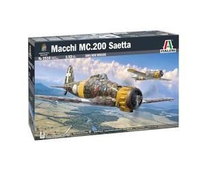 Italeri 2516 Macchi MC.200 Saetta, scala 1:32, Plastic Model Kit/Modello in plastica da montare